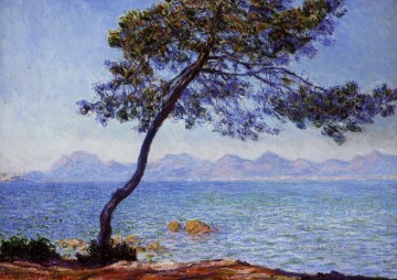 Las Montañas Esterel Playa Claude Monet Pinturas al óleo